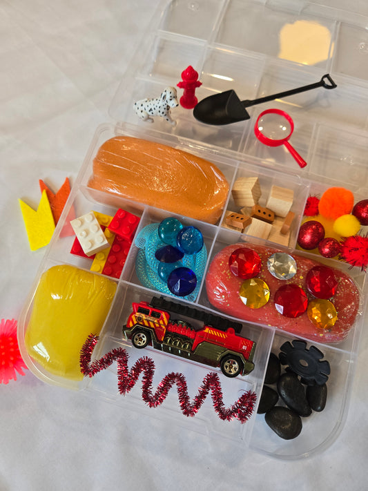 Fireman Sensory Dough Kit