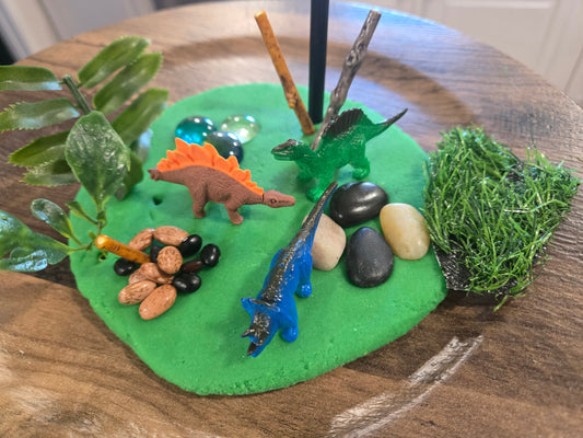 Dinosaur Dough to-go Jar