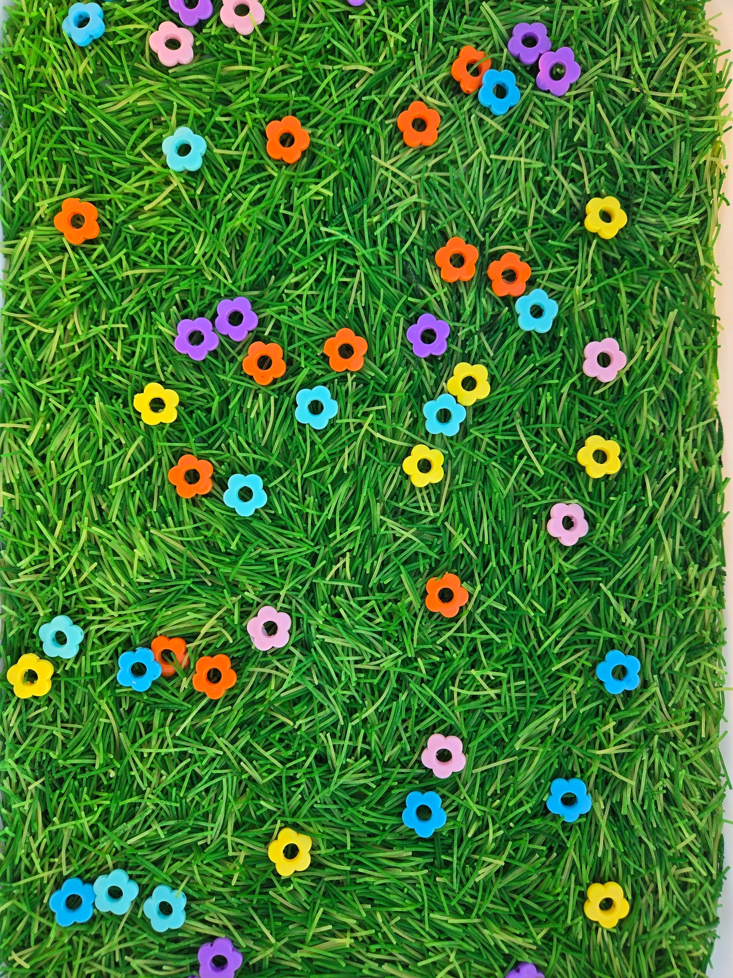 Flower Fields Sensory Bin Filler