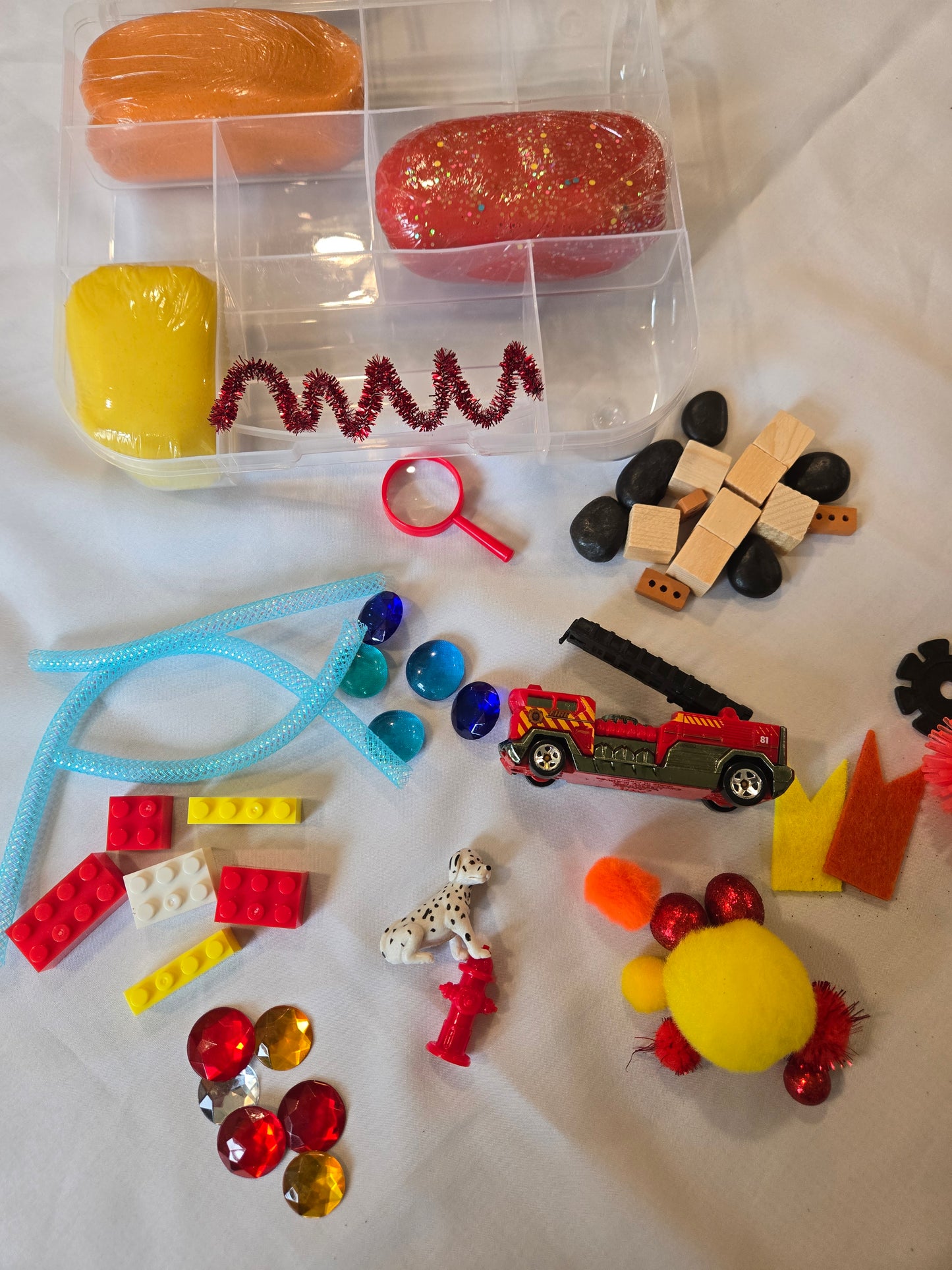Fireman Sensory Dough Kit