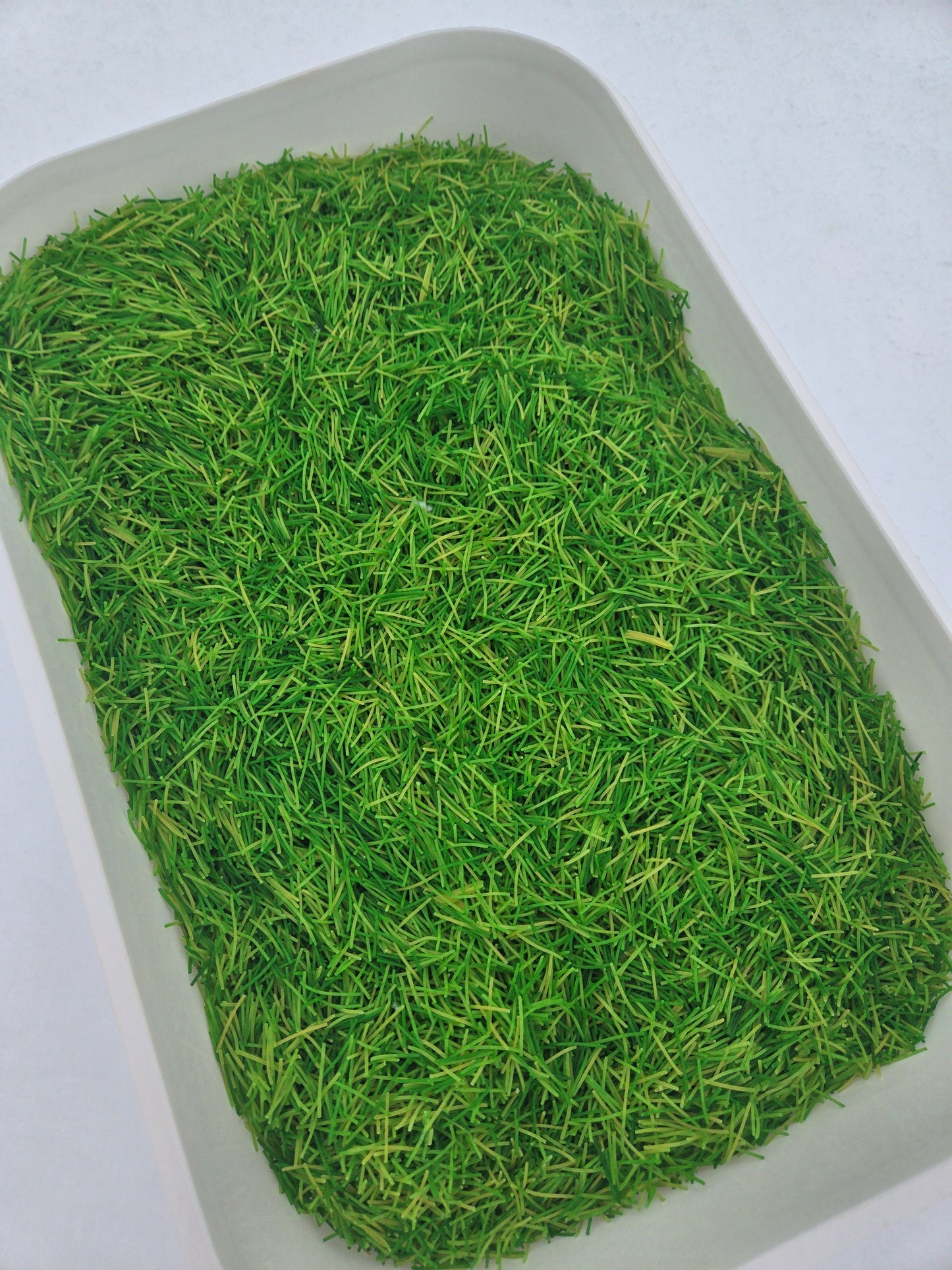 Grass clippins' Sensory Bin Filler