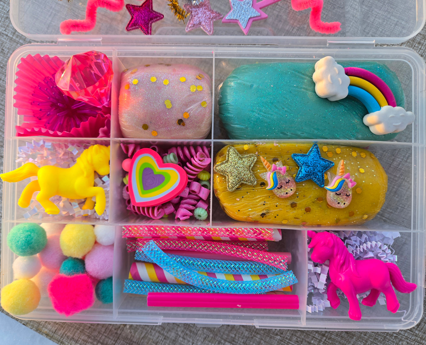 Rainbows & Unicorns Sensory Dough Kit