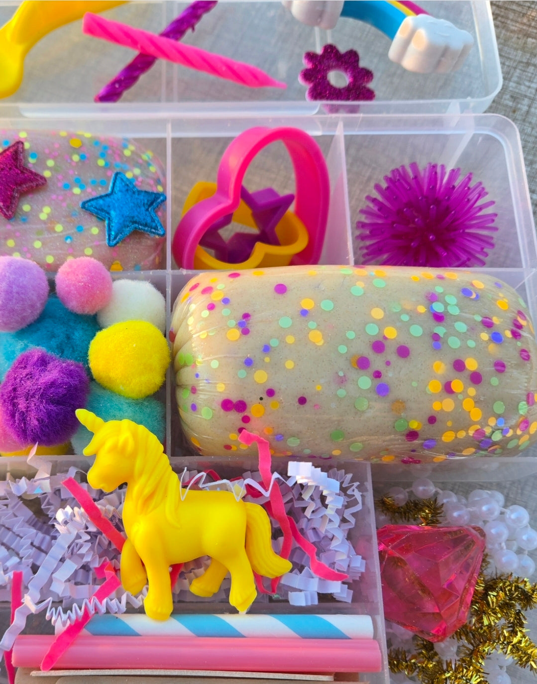 Unicorn Magic Play Sensory dough kit