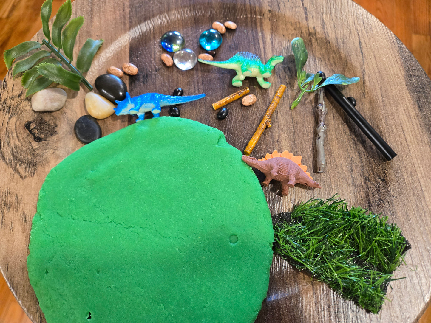 Dinosaur Dough to-go Jar