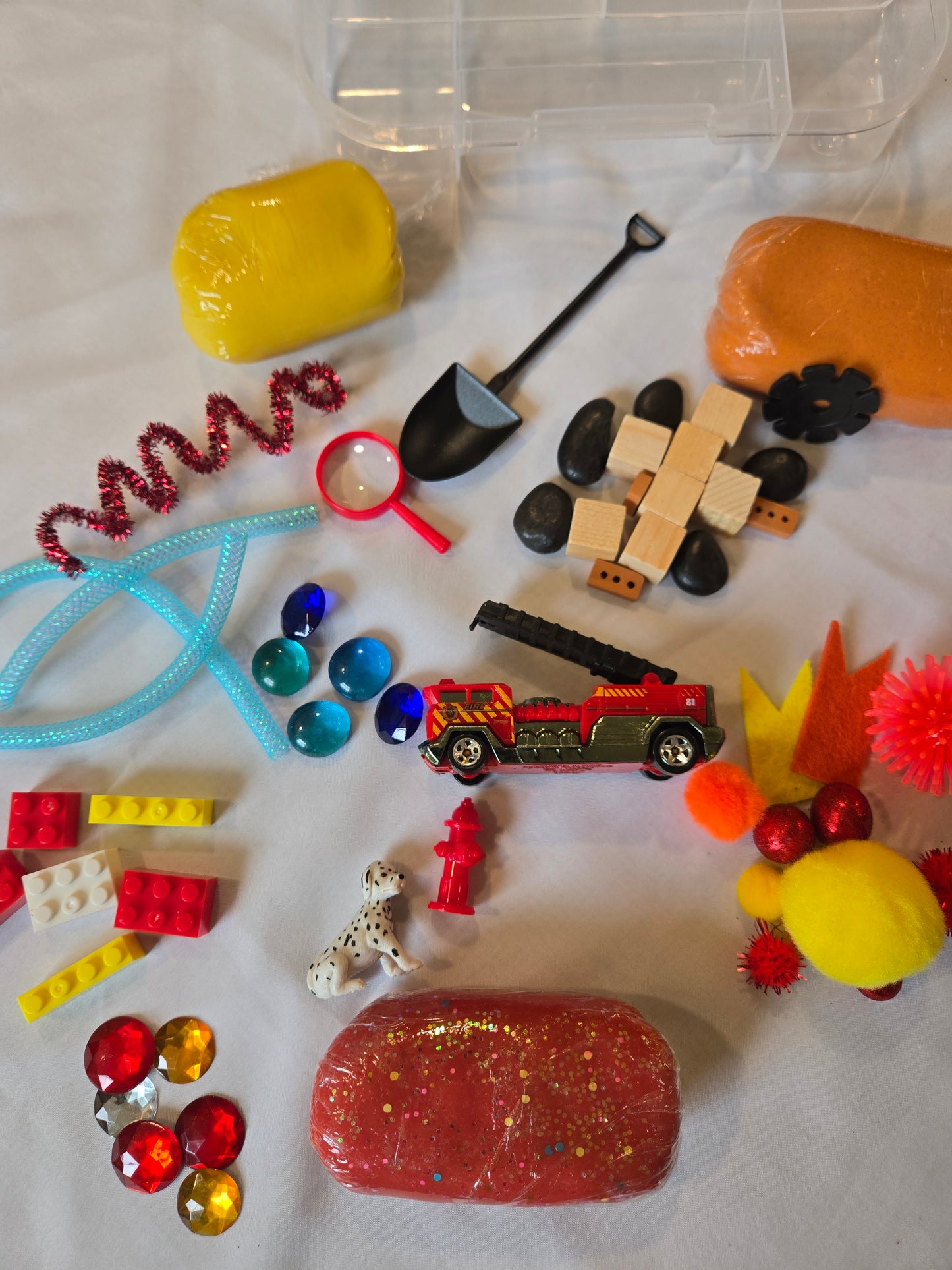 Fireman Sensory Dough Kit