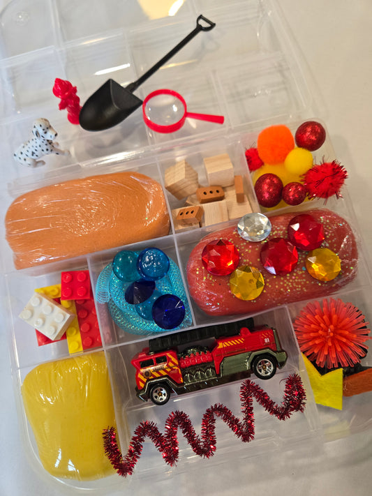 Fireman Sensory Dough Kit