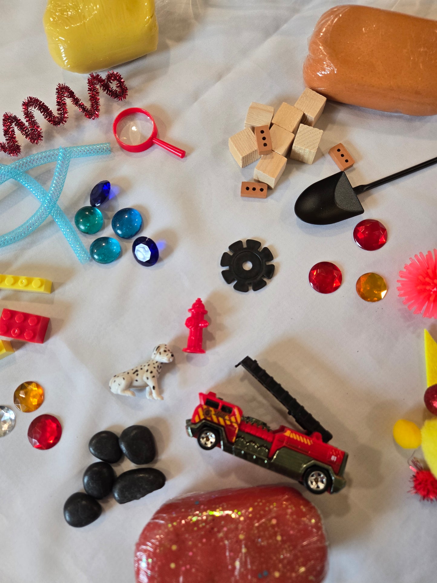 Fireman Sensory Dough Kit
