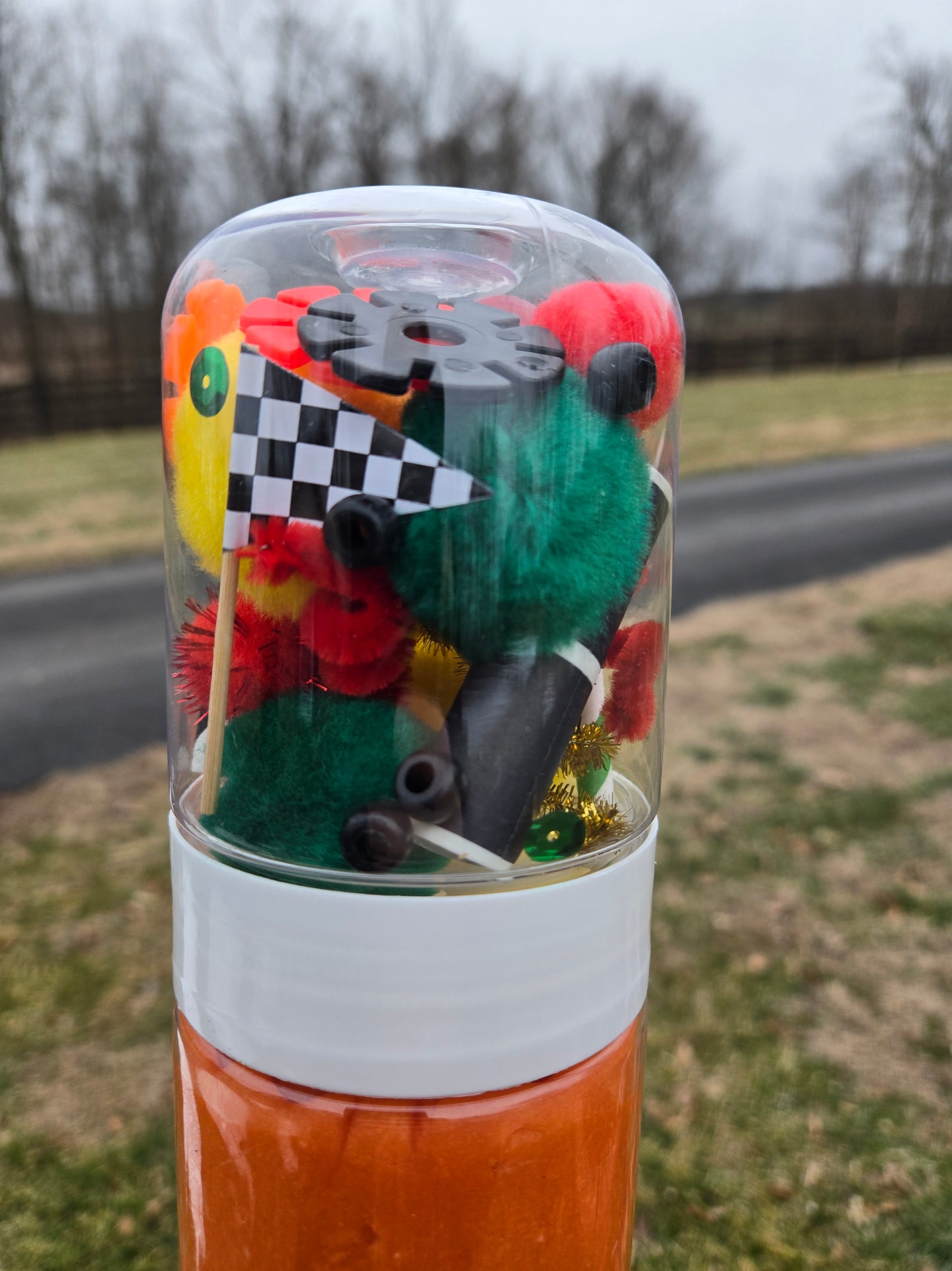 Race Day Sensory Grab & Go Dough Jar