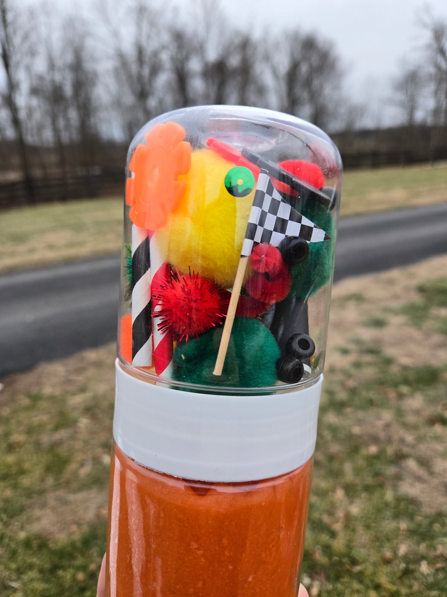 Race Day Sensory Grab & Go Dough Jar