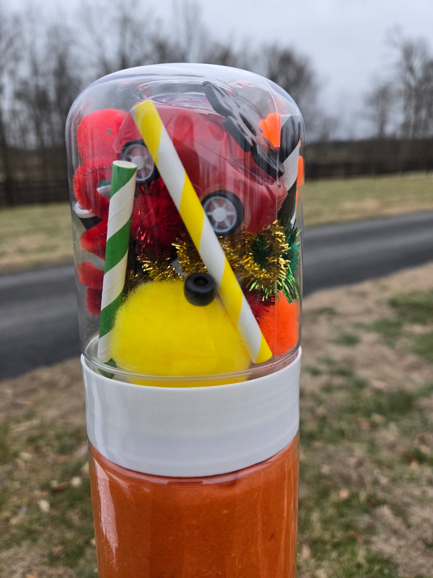 Race Day Sensory Grab & Go Dough Jar