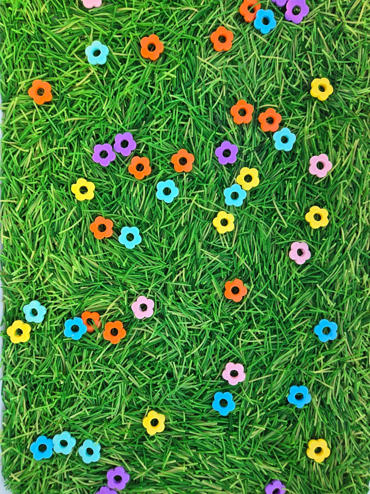 Flower Fields Sensory Bin Filler